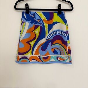 ZARA Colorful Abstract Women's Skirt Size XSmall